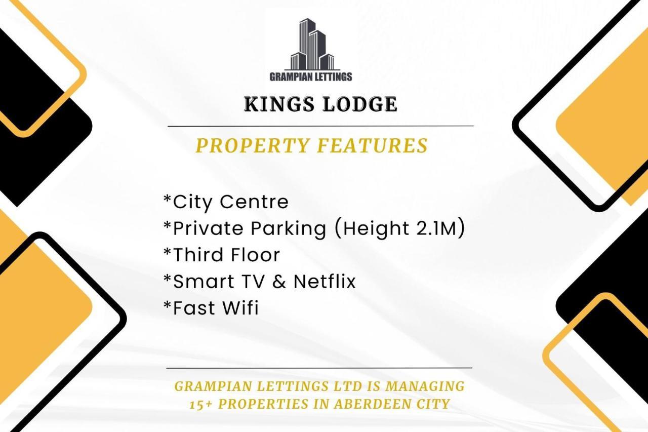 אברדין Kings Lodge - Grampian Lettings Ltd מראה חיצוני תמונה